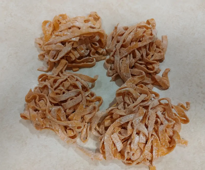 Low Carb Roasted Red Pepper Pasta